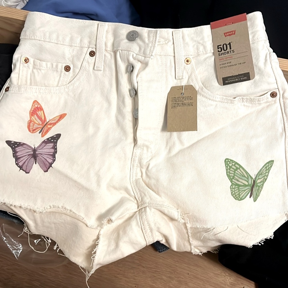 Levi’s 501 Shorts High Rise